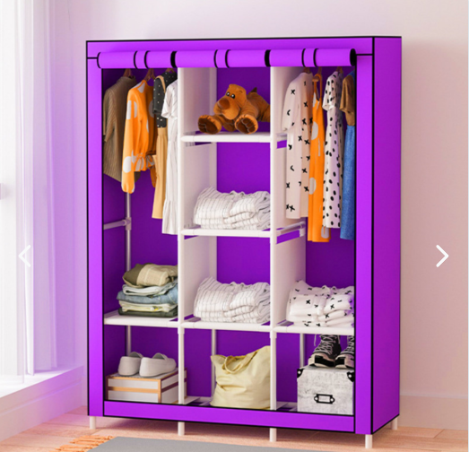 Closet Ropero Armable Tela Baño