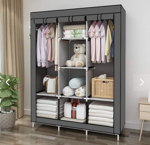 Closet Ropero Armable Tela Baño